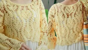 Crochet Top For Summer Pattern 1