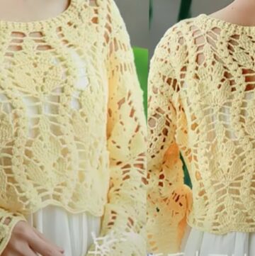 Crochet Top For Summer Pattern 1
