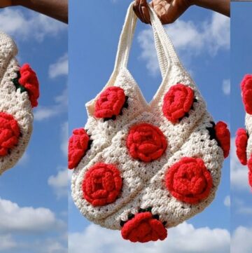 Crochet Tote Bag Tutorial 1