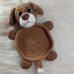 Crocheted Dog Coaster Step-by-step Tutorial 1