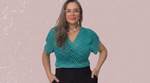 Easy Crochet Blouse Pattern 1