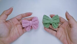 Easy Crochet Bow Pattern Step By Step 1