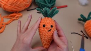 Easy Crochet Carrot Tutorial 13