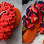 Easy Crochet Slippers Tutorial 1