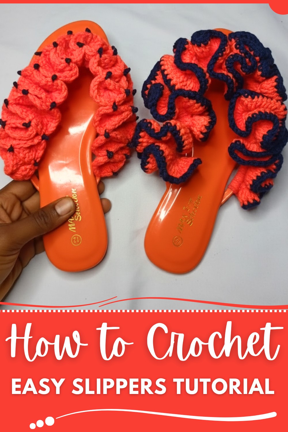 Easy Crochet Slippers Tutorial
