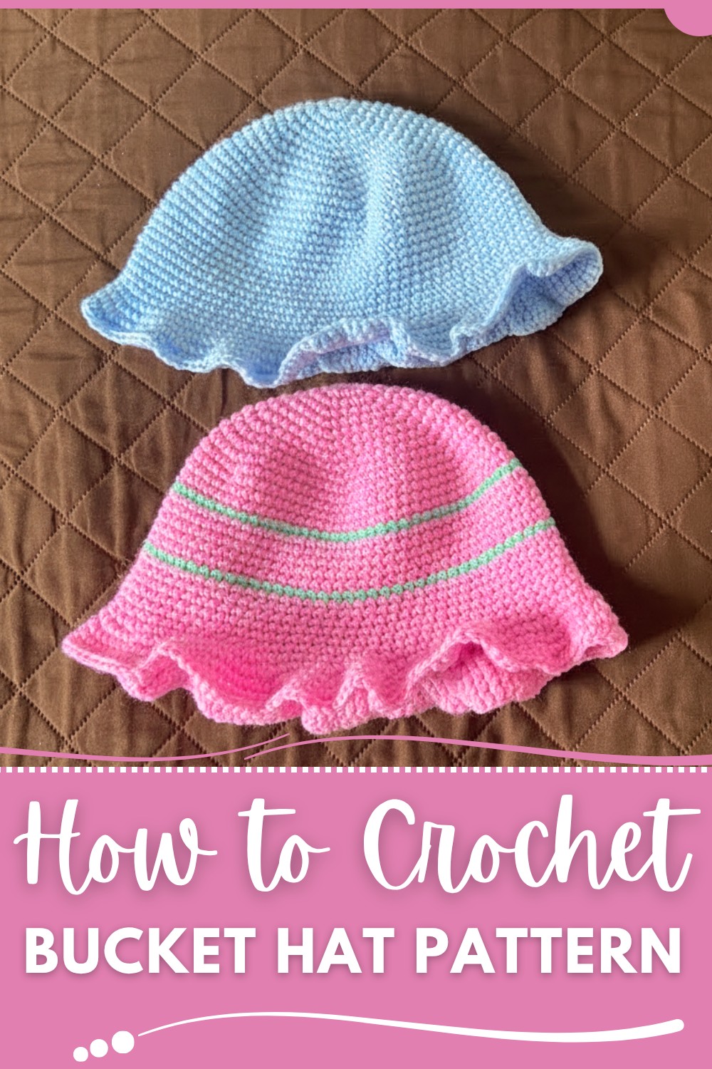 How To Crochet A Bucket Hat Pattern