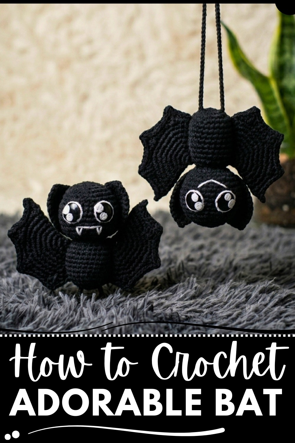 AMIGURUMI BAT Halloween Tutorial 1