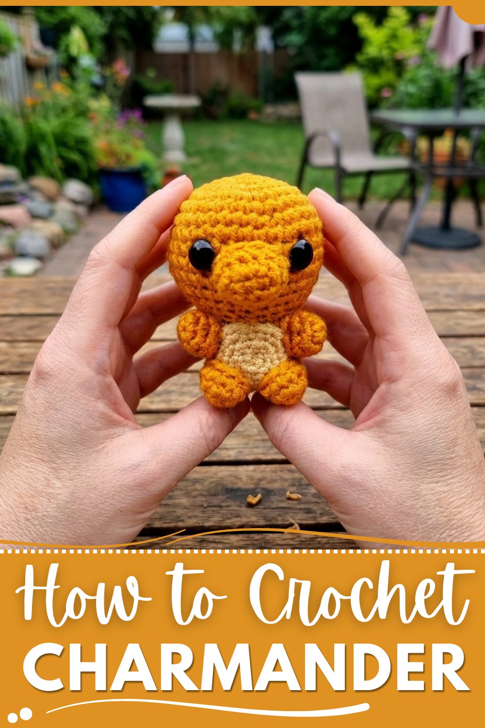Amigurumi Pokémon Charmander (Crochet Tutorial) 1