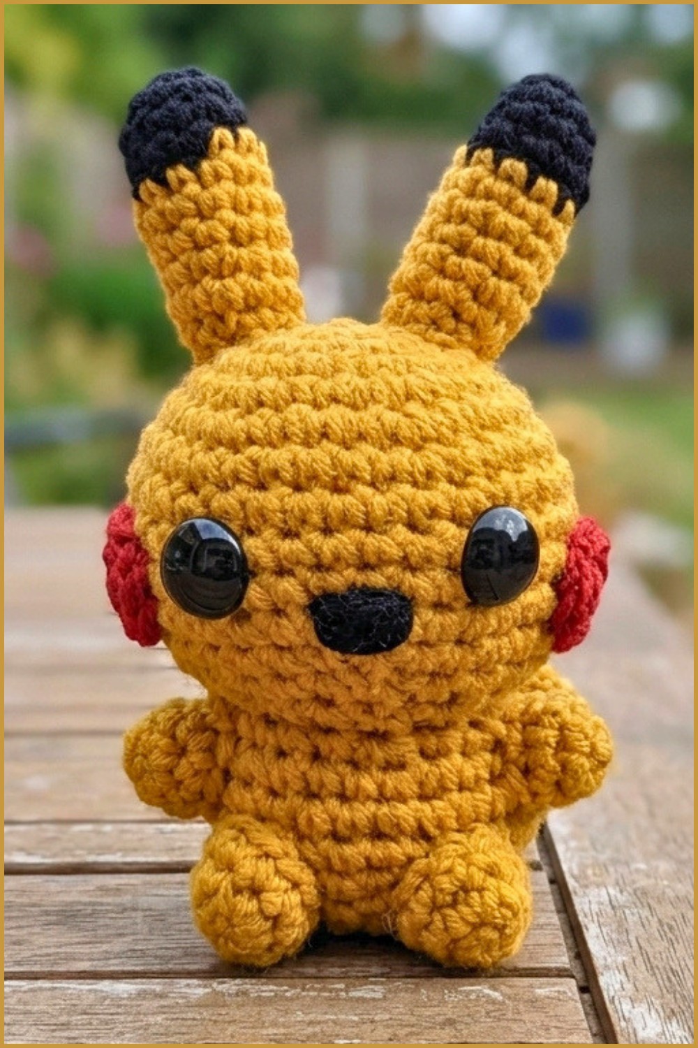 Amigurumi Pokémon Pikachu (Crochet Tutorial) 8