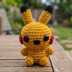 Amigurumi Pokémon Pikachu (Crochet Tutorial) 9