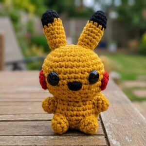 Amigurumi Pokémon Pikachu (Crochet Tutorial) 9