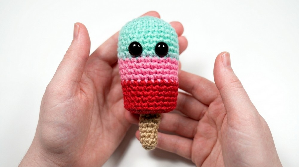 Amigurumi Popsicle (Crochet Tutorial) 8