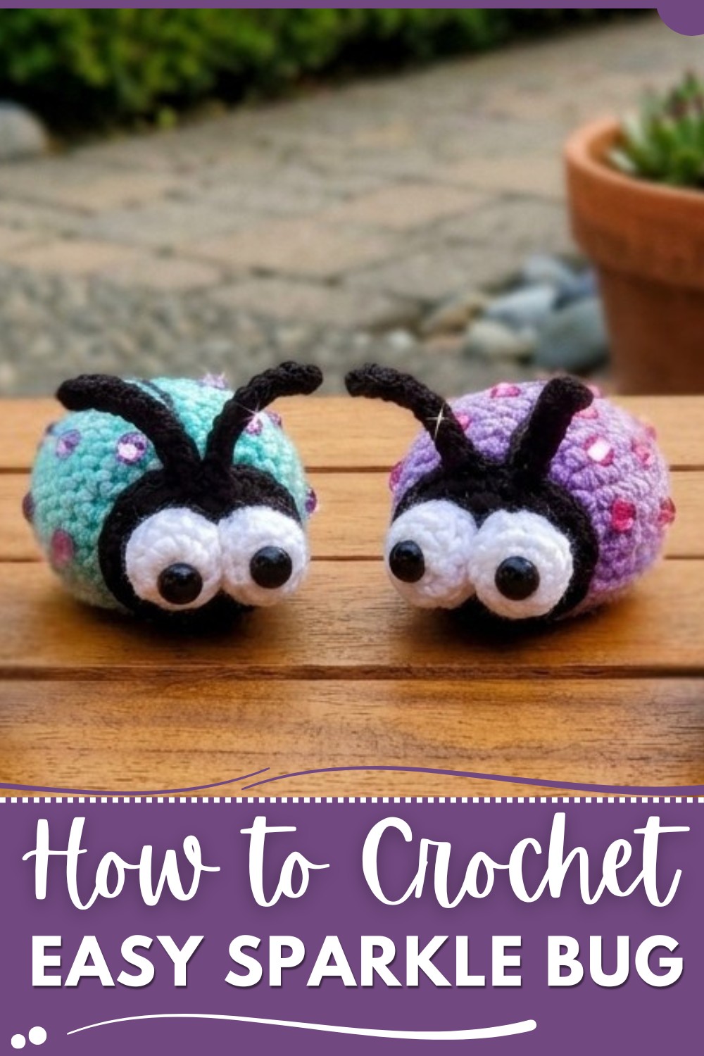 Amigurumi Rainbow Dragonfly (Tutorial) 1