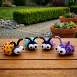 Amigurumi Rainbow Dragonfly (Tutorial) 10