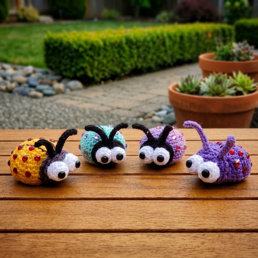 Amigurumi Rainbow Dragonfly (Tutorial) 10