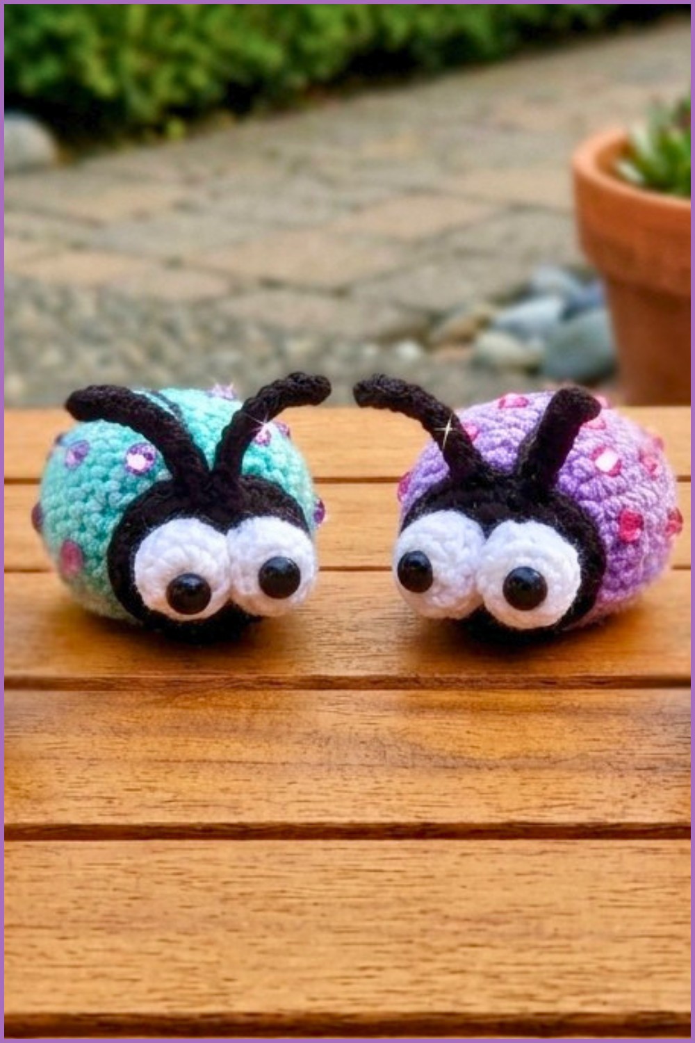 Amigurumi Rainbow Dragonfly (Tutorial) 9