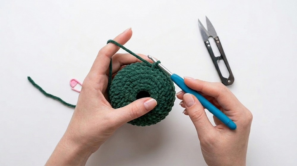 Amigurumi frog 🐸 step-by-step tutorial 4
