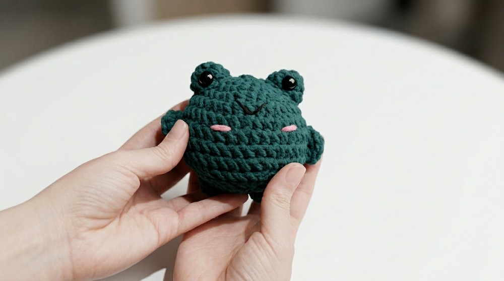 Amigurumi frog 🐸 step-by-step tutorial 7