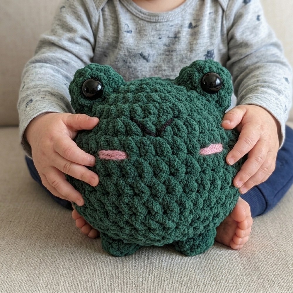 Amigurumi frog 🐸 step-by-step tutorial 9