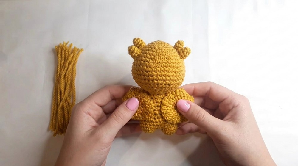 Baby Dragon TUTORIAL RETO Crochet con May 7