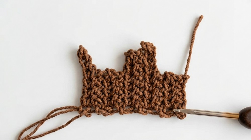 Baby Groot amigurumi pattern step by step 10