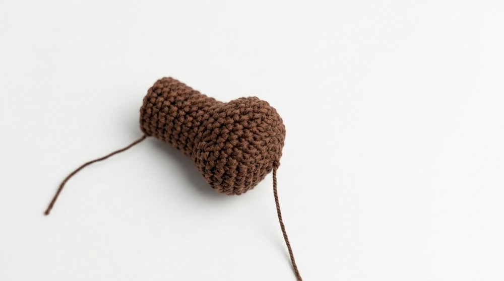 Baby Groot amigurumi pattern step by step 7