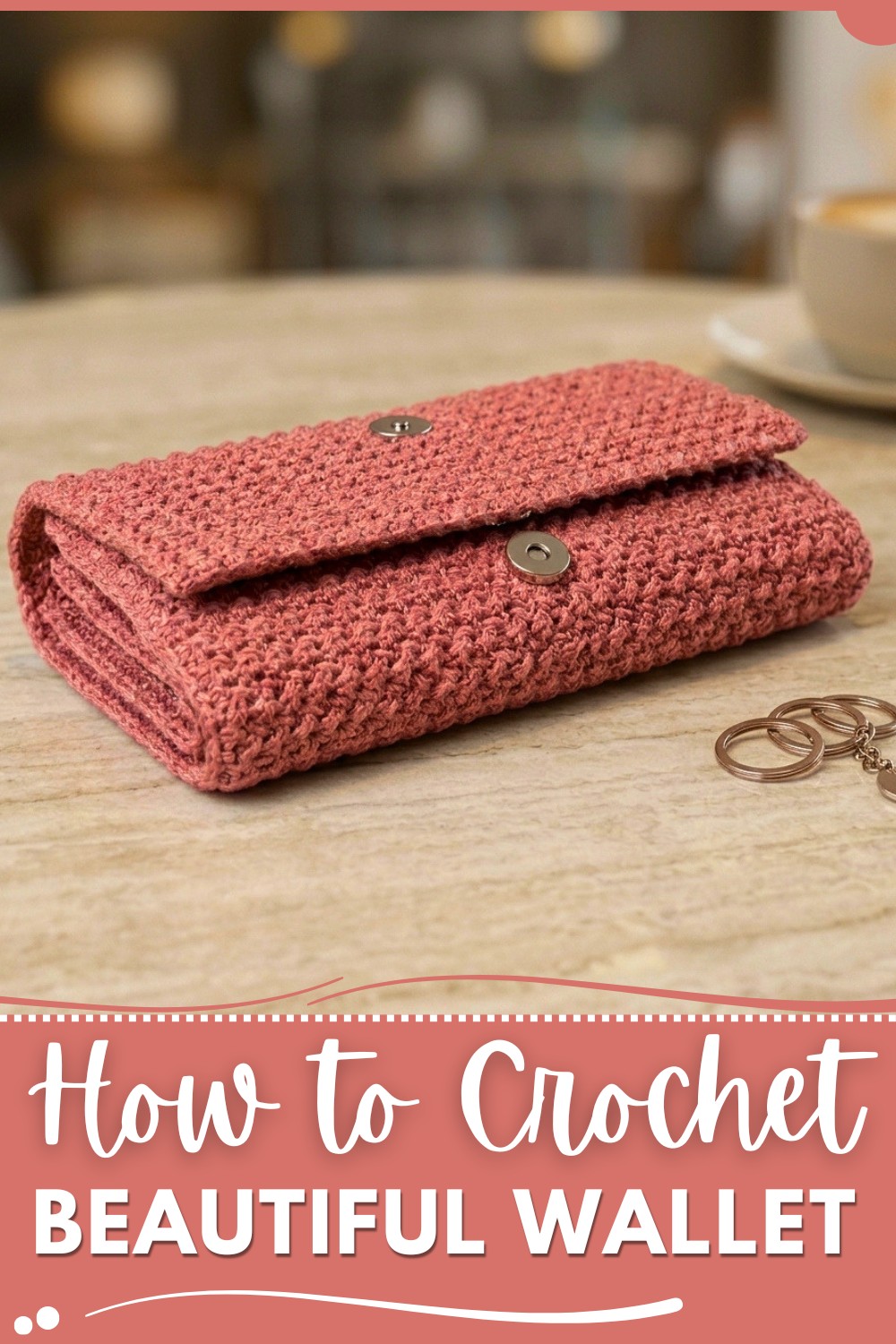 Beautiful Knitted Wallet 1