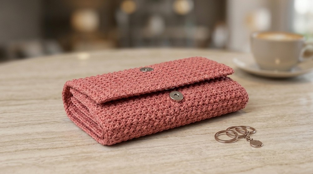 Beautiful Knitted Wallet 2