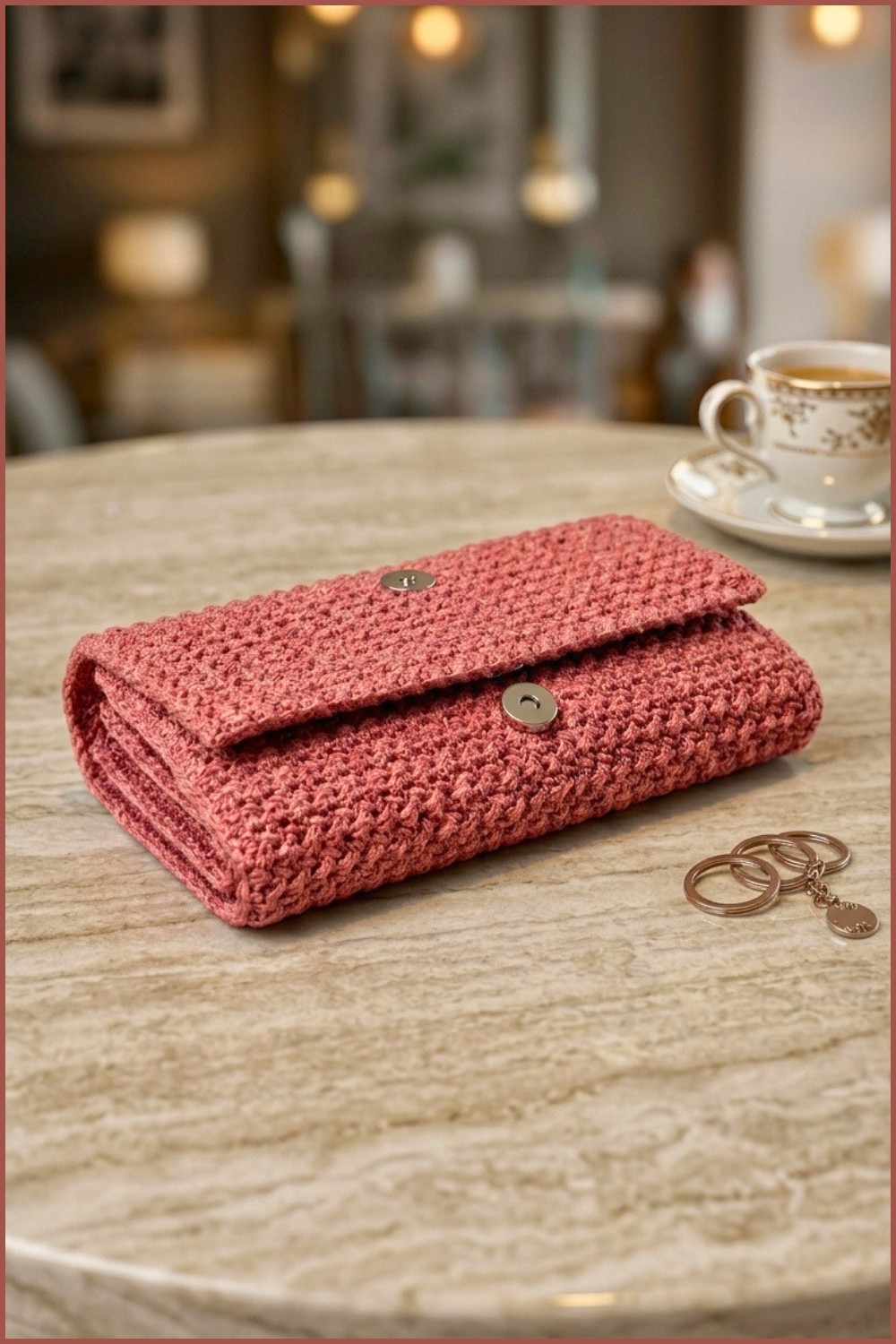 Beautiful Knitted Wallet 8
