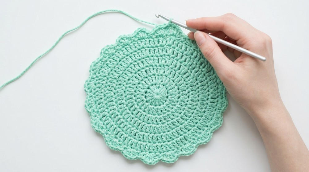 Crochet Beautiful Coaster 6
