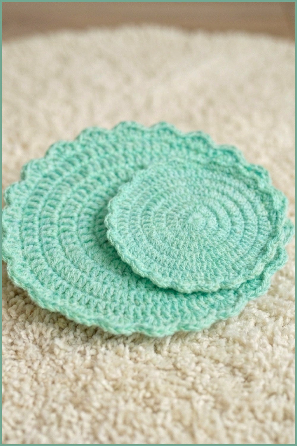 Crochet Beautiful Coaster 7