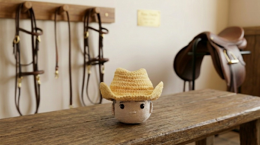 Crochet Cowboy Hat 🤠 Step-by-Step Pattern 2