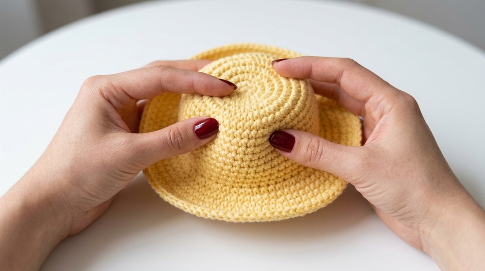 Crochet Cowboy Hat 🤠 Step-by-Step Pattern 7