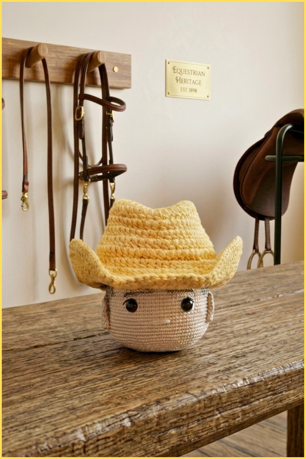 Crochet Cowboy Hat 🤠 Step-by-Step Pattern 8