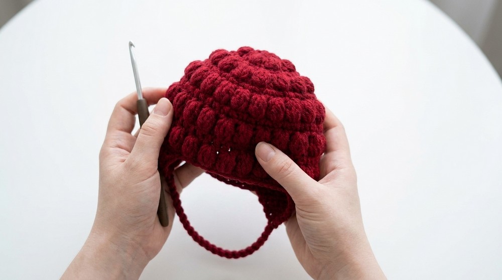 Crochet For Cat Tutorial Crochet Sheep Hat for Cats 7