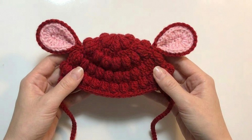 Crochet For Cat Tutorial Crochet Sheep Hat for Cats 9