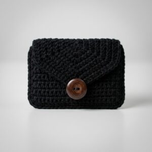 Crochet a beautiful card wallet, for beginners 9