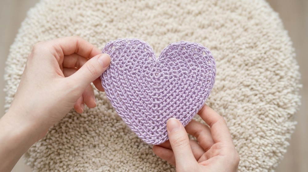 Crochet a beautiful heart 2