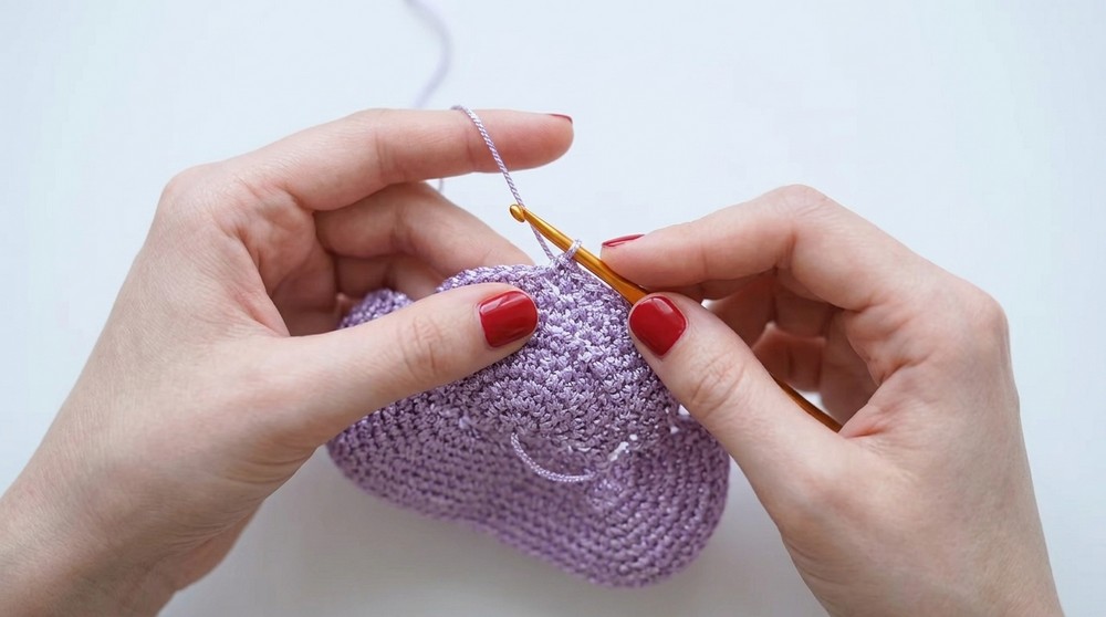 Crochet a beautiful heart 6