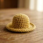 Crocheted cowboy hat for cat (easy) [English subtitles] cowboy hat for cat 9