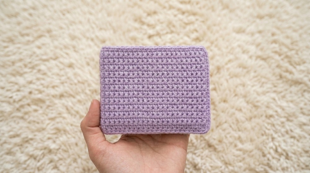 Cute Crochet wallet beginners friendly tutorial 2