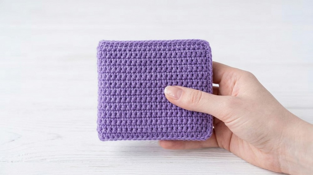 Cute Crochet wallet beginners friendly tutorial 7