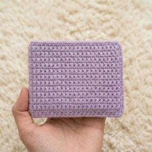 Cute Crochet wallet beginners friendly tutorial 9