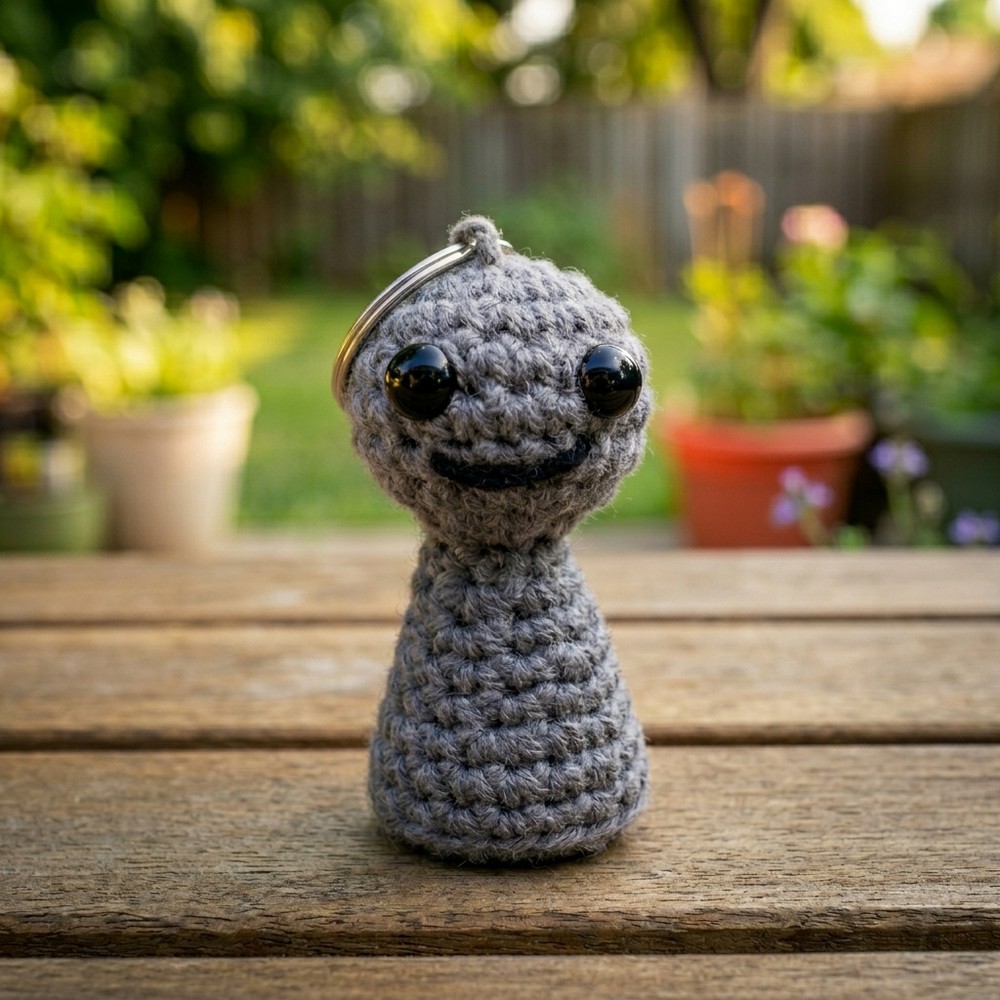 Dreamwastaken Amigurumi Keychain (Tutorial) 10