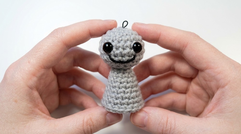 Dreamwastaken Amigurumi Keychain (Tutorial) 8