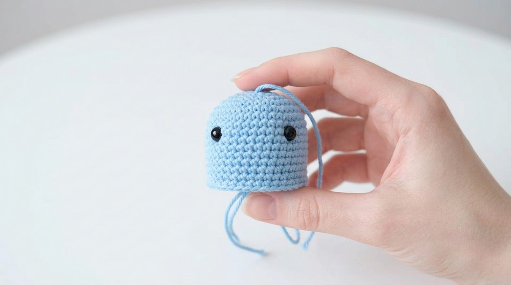 Duck in Swing Amigurumi Duck on Swing Amigurumi 7