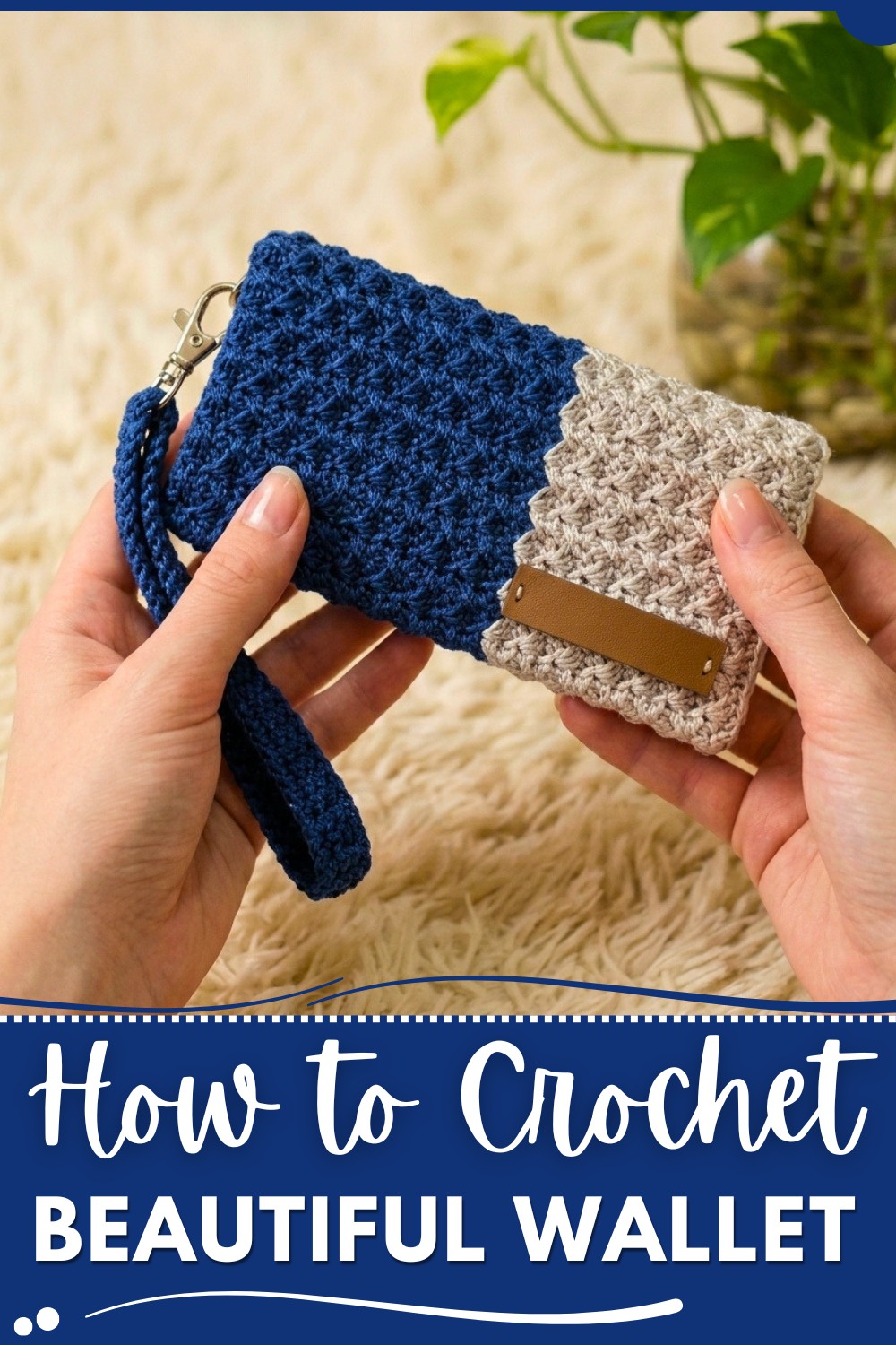 How to Make a Beautiful Crochet Wallet ~ Beautiful Crochet Wallet 1