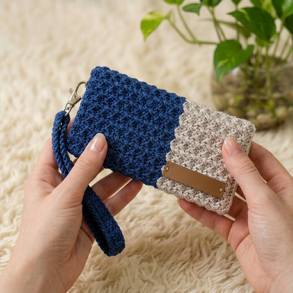 How to Make a Beautiful Crochet Wallet ~ Beautiful Crochet Wallet 10