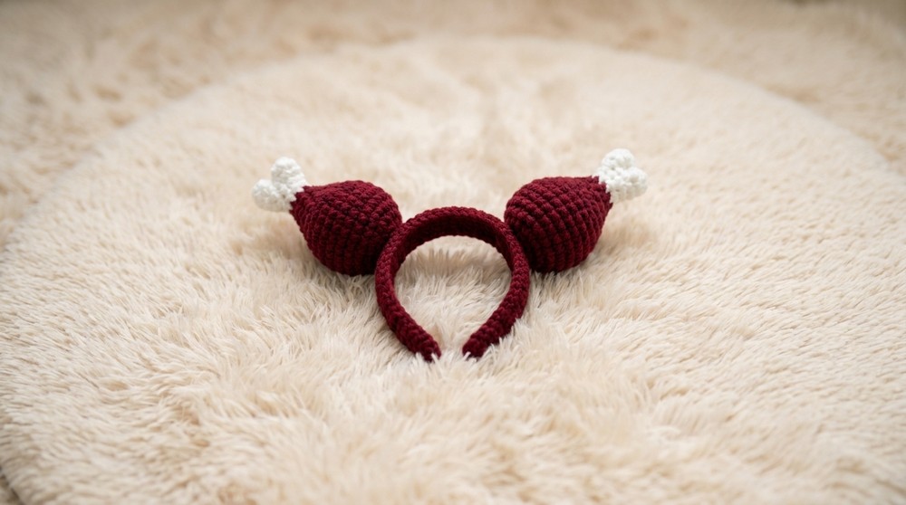 How to crochet a chicken leg-shaped hat 9