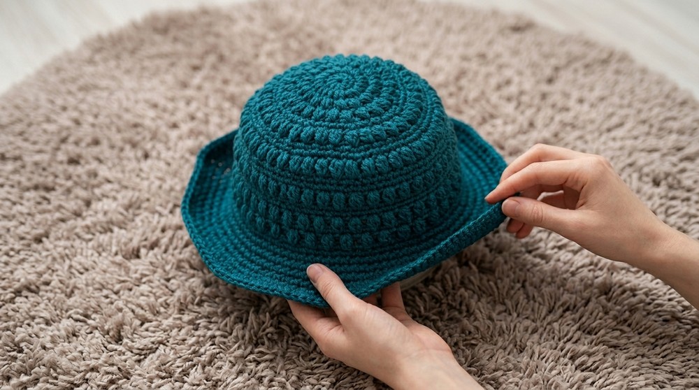 How to crochet a cowboy hat 2
